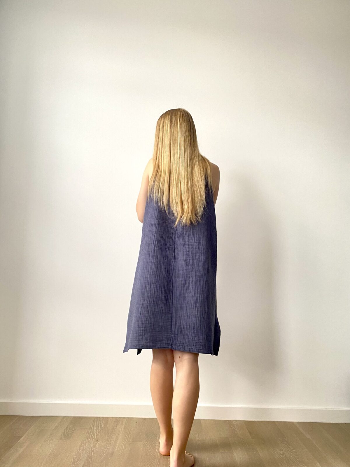 Organic cotton women dress for casual wear