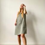 casual comfortable muslin dress for women