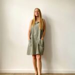 casual comfortable organic cotton dress for women