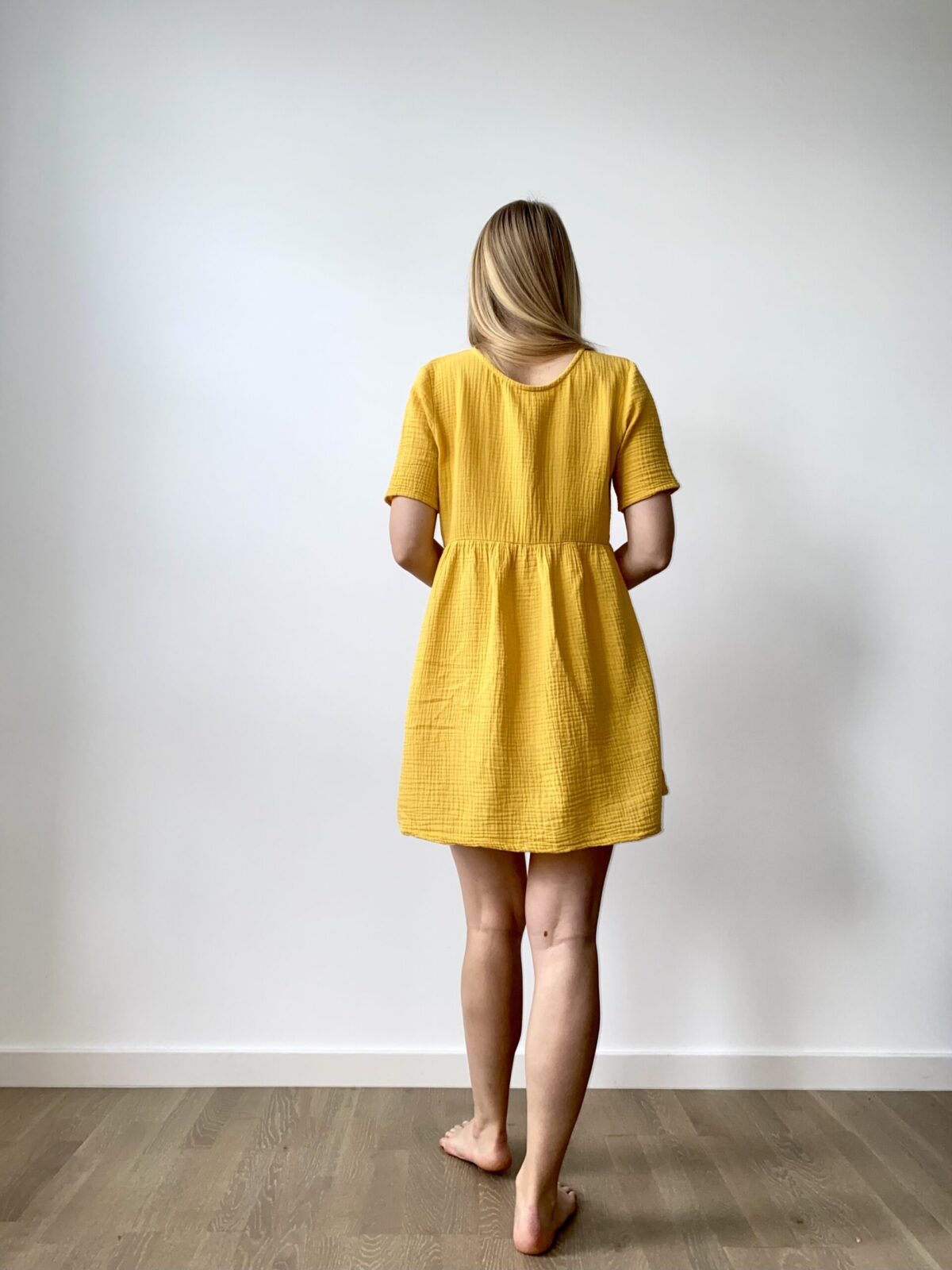 Organic cotton women dress, for everyday casual wear