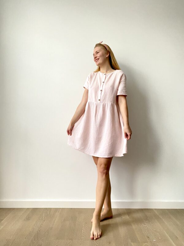 muslin sustainable women dress