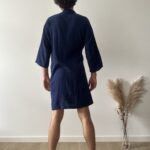 organic cotton bathrobe for man