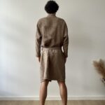 waffle cotton bathrobe for men, ecofriendly