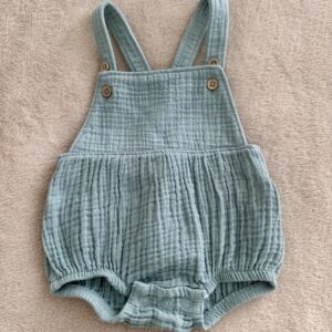 kids' romper made of natural muslin