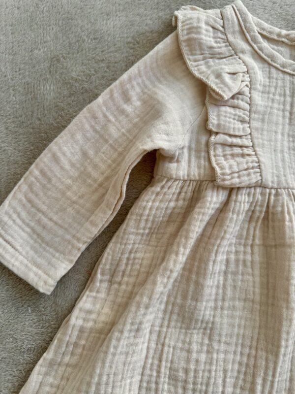 muslin girls organic dress