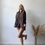 Breathable cotton muslin shirt - relaxed fit for women