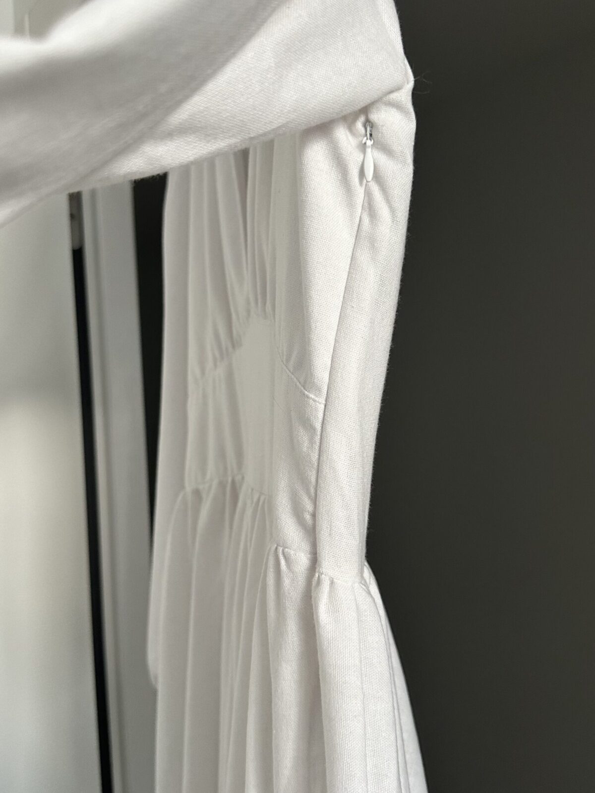 Linen sustainable handmade dress