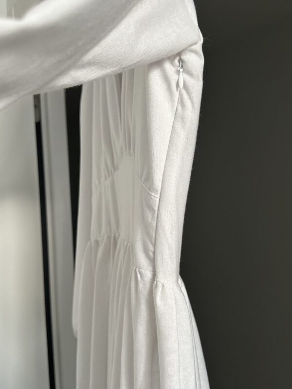 Linen sustainable handmade dress