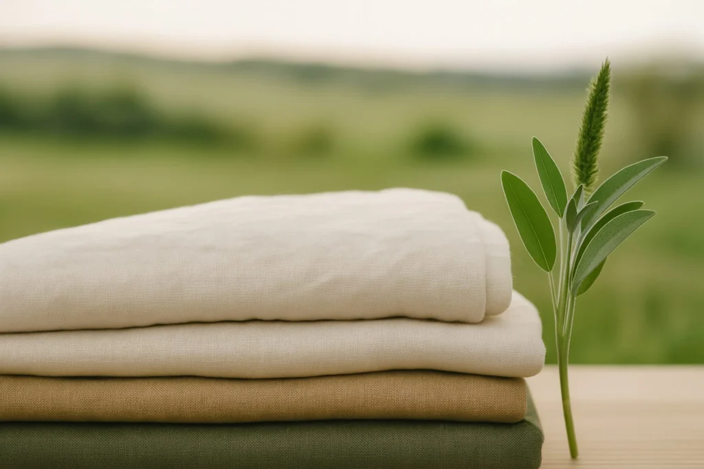 Sustainable living, ecofriendly responsible choice