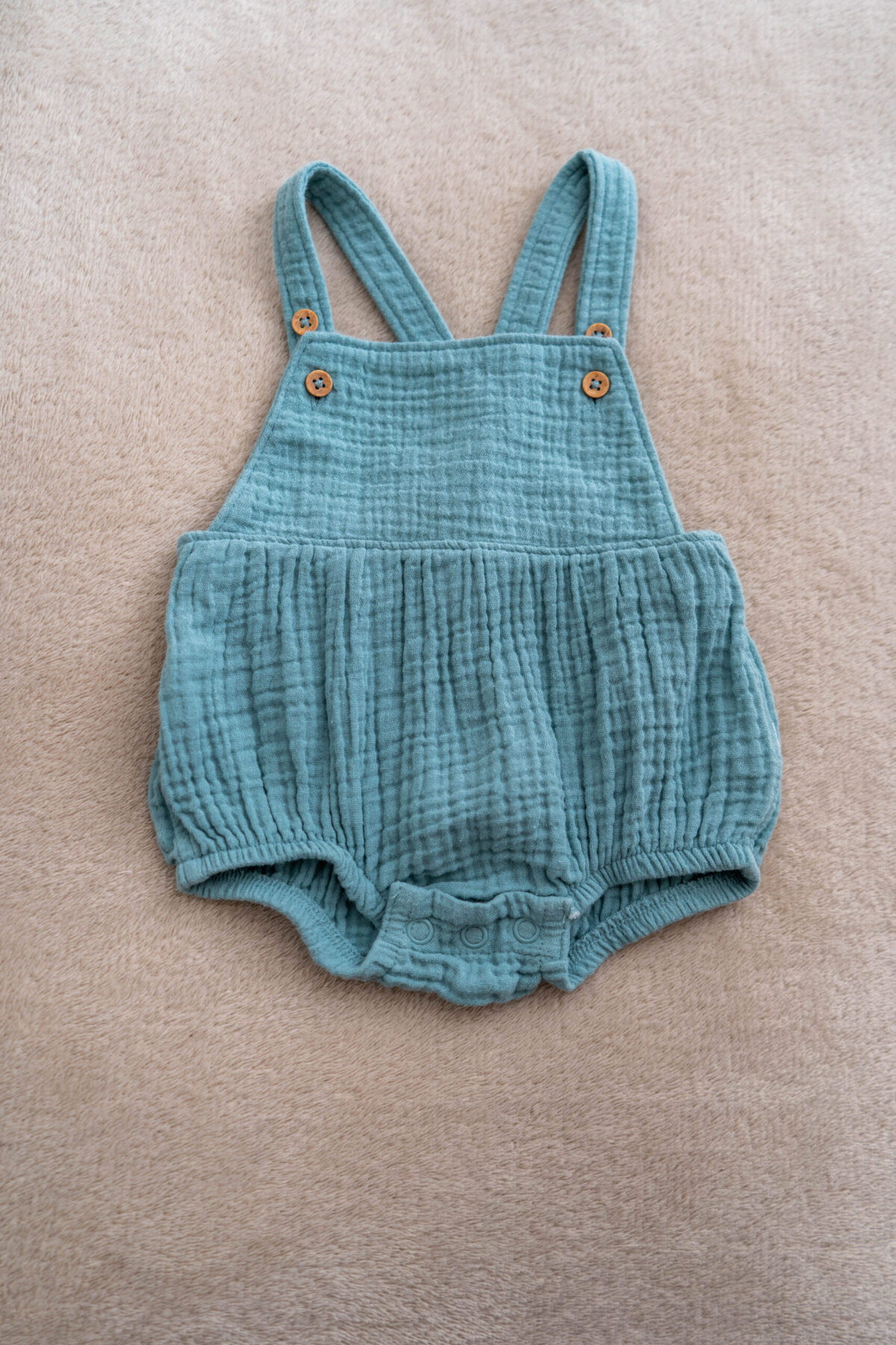 Organic muslin kids' romper