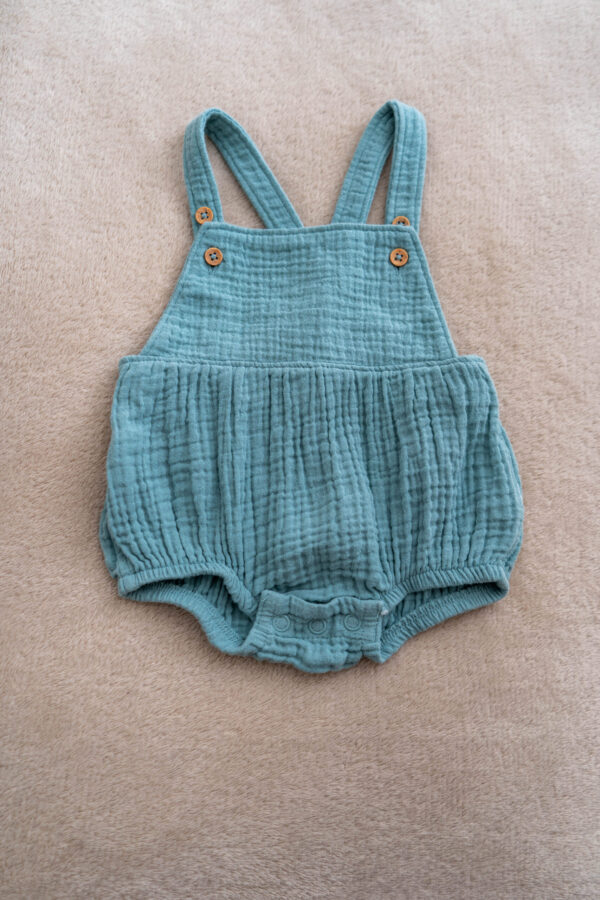 Organic muslin kids' romper