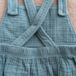 Sustainable fabric kids' romper