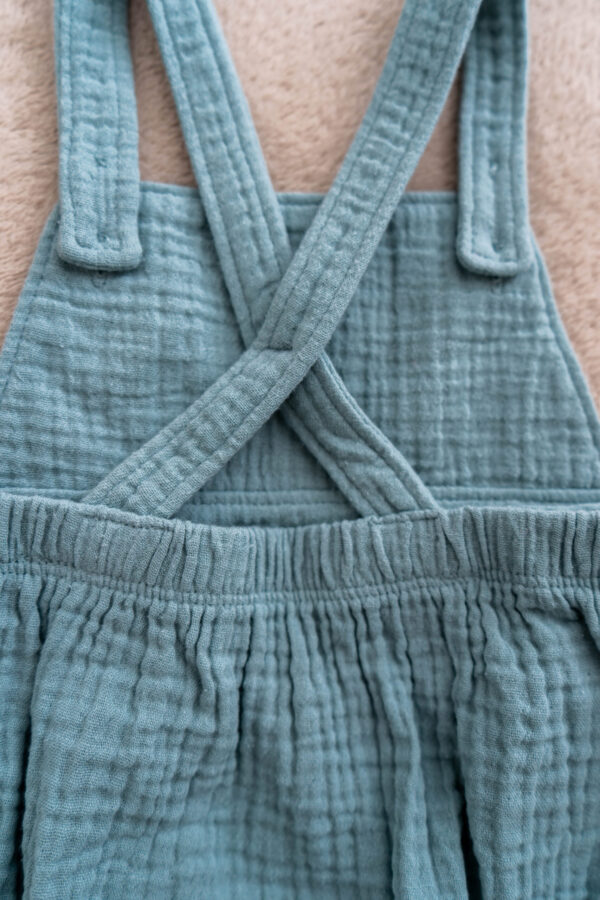 Sustainable fabric kids' romper
