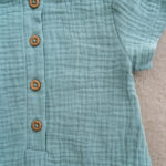 Breathable muslin one-piece outfit