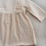 Organic cotton, sustainable dress for girls