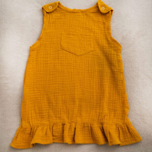 Organic Cotton Ruffle dress for girls