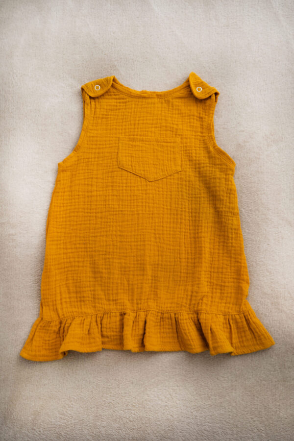Organic Cotton Ruffle dress for girls