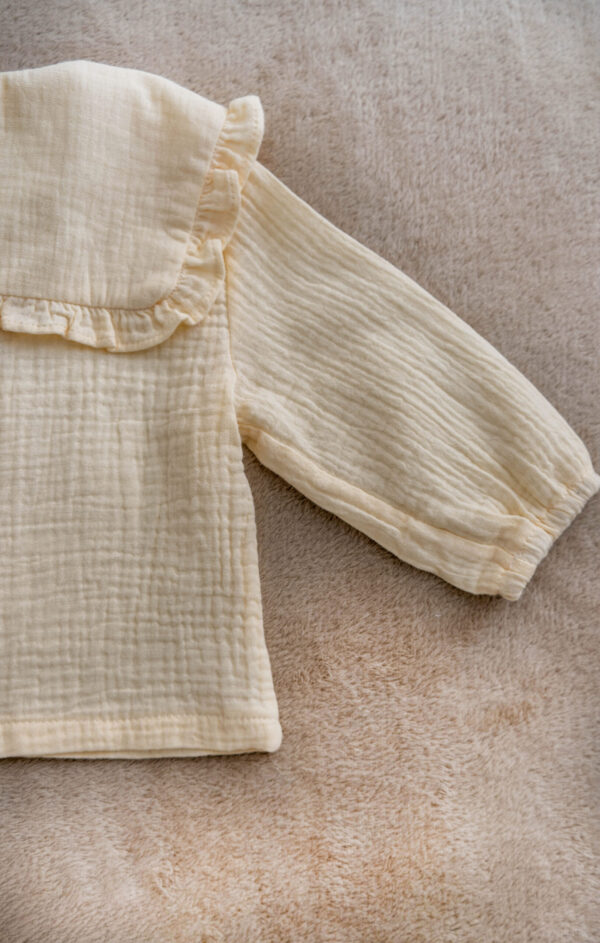 organic cotton handmade baby muslin set