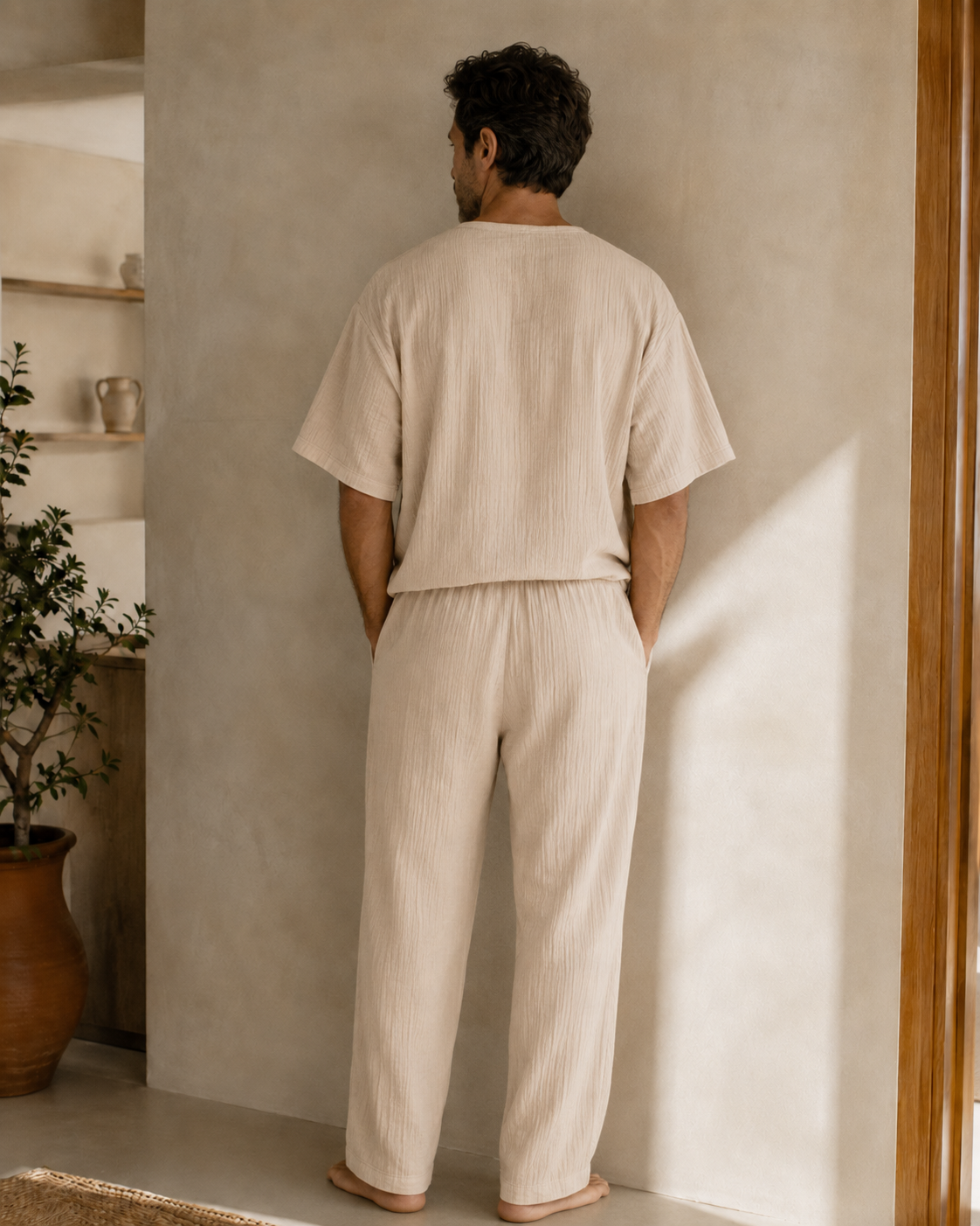 Noah Men’s Muslin Lounge Set