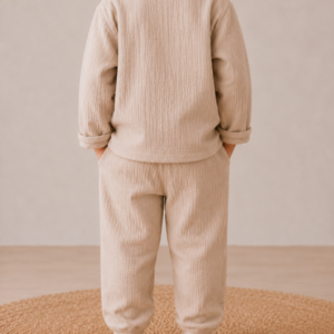 Cove Boys’ Muslin Set - back